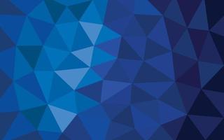 Triangle geometric background blue vector