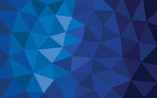 Triangle geometric background blue vector