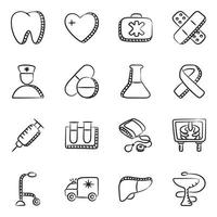 Medical and Equipment vector