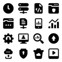 Data Networking  Elements vector