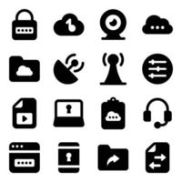 Data and Security vector