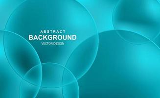 Abstract background with transparent balls vector