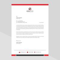 Elegant letterhead template design in minimalist style Free Vector