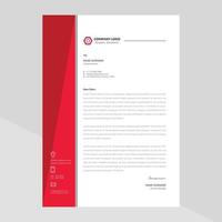 Elegant letterhead template design in minimalist style Free Vector