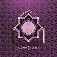 ilustration graphic vector of ramadan kareem banner