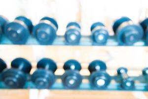 Abstract blur gym background photo