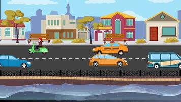 Cartoon City Road Stock Video Footage for Free Download Cartoon City Road Stock Video Footage for Free Download