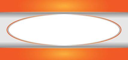 abstract orange frame or background vector