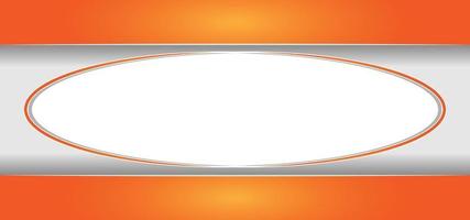 abstract orange frame or background vector