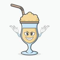 Coffee Cup Character vector