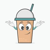 Coffee Cup Character vector