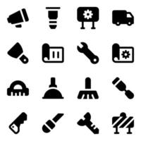 Construction Tools and Equipment vector