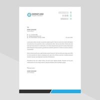 Elegant letterhead template design in minimalist style Free Vector
