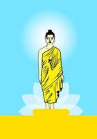 buddha vector design