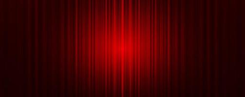 Vector Red curtain with Light stage background,modern style.