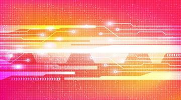 Digital Futuristic Speed Light Circuit with Network Technology on Future Background,Digital and Connection Concept design,Vector illustration. vector