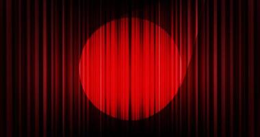 Vector Dark Red curtain background with Stage light,Hight Quality and modern style.