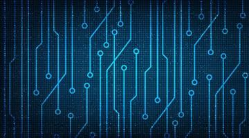 Cyber Microchip on Technology Background,Hi-tech Digital and security Concept design,Free Space For text in put,Vector illustration. vector