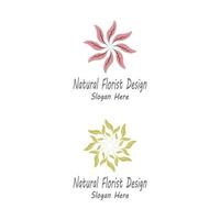 Beauty Florist botanical flower vector design