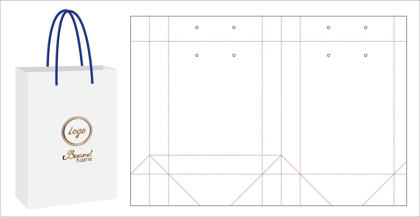 Die Cut Bag Vector Art, Icons, and Graphics for Free Download