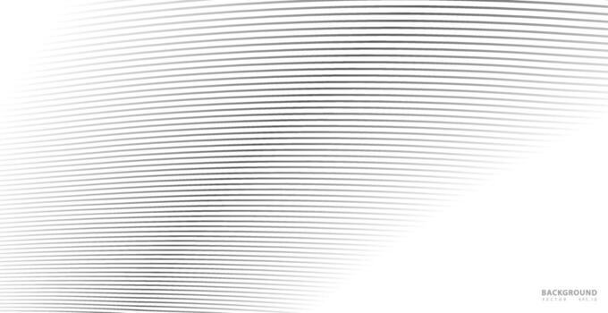 Abstract warped Diagonal Striped Background. Vector curved twisted slanting, waved lines texture. Brand new style for your business design.