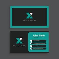 Professional Modern Business Card Template vector