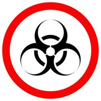 Biological Hazard Symbol Sign vector