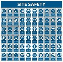 Safety PPE Must Be Worn Sign vector