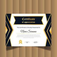 Modern Creative Certificate Of Appreciation. Certificate Design Template