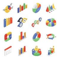 Data Analysis and Charts vector
