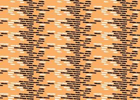 Vector texture background, seamless pattern. Hand drawn, orange, black, white colors.