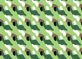 Vector texture background, seamless pattern. Hand drawn, green, brown, black, white colors.