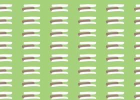 Vector texture background, seamless pattern. Hand drawn, white, brown, green colors.