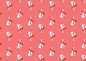 Vector texture background, seamless pattern. Hand drawn, red, white colors.