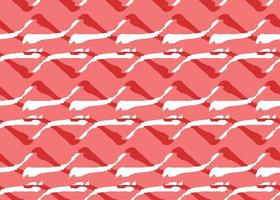 Vector texture background, seamless pattern. Hand drawn, red, white colors.