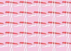 Vector texture background, seamless pattern. Hand drawn, pink, red, white colors.