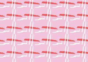 Vector texture background, seamless pattern. Hand drawn, pink, red, white colors.