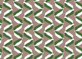 Vector texture background, seamless pattern. Hand drawn, brown, green, white colors.
