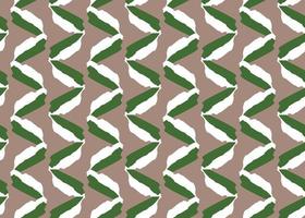 Vector texture background, seamless pattern. Hand drawn, brown, green, white colors.