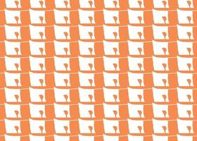 Vector texture background, seamless pattern. Hand drawn, orange, white colors.