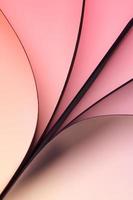 Folded backlit paper abstract pastel shapes suitable as wallpaper photo