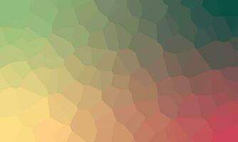 Green and Red Gradient vector modern geometrical abstract background. Texture. Geometric background with gradient.