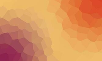 Purple and Orange Gradient vector modern geometrical abstract background. Texture. Geometric background with gradient.