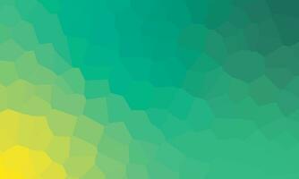 Green and Yellow Gradient vector modern geometrical abstract background. Texture. Geometric background with gradient.