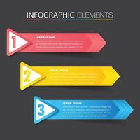 modern text box template, banner Infographics vector