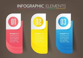 modern text box template, banner Infographics vector