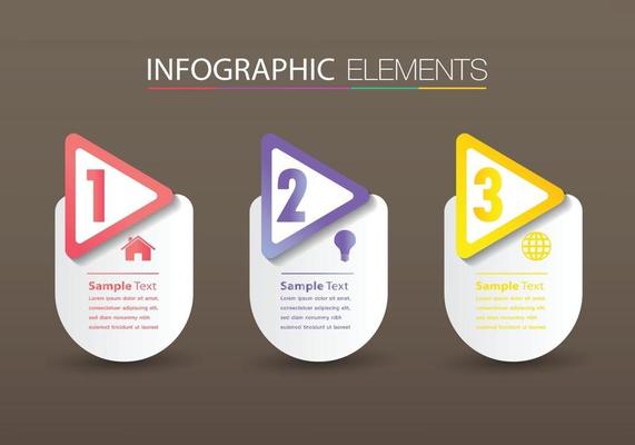 modern text box template, banner Infographics