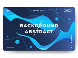 Abstract trendy gradient background for landing pages. Can be used for posters, placards, brochures, banners, web pages, headers, covers vector
