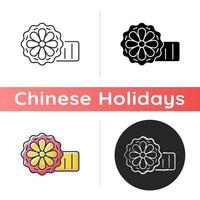 Mooncakes vector icon