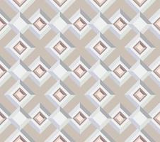 Abstract geometric tile pattern. Seamless backdrop with square ornament in geometric style of 1930s vector